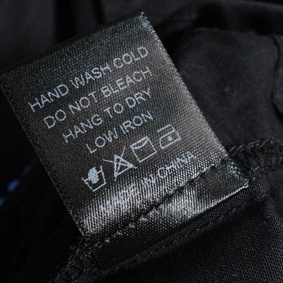 New Tuckernuck Pomander Place Black Sleeveless Gathered Porto Dress XL 1872-P - Picture 8 of 11